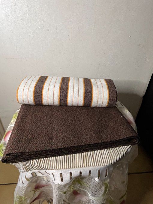Pagne Tissé 100% coton tissé à la main - DEUX TONS
