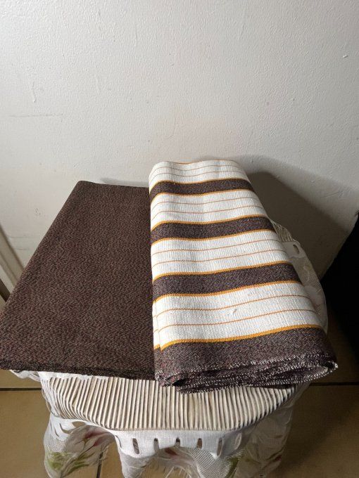 Pagne Tissé 100% coton tissé à la main - DEUX TONS