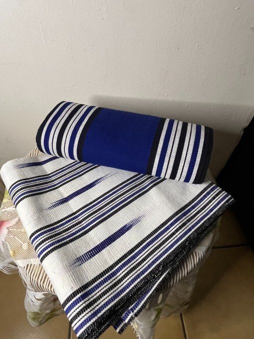 Pagne Tissé 100% coton tissé à la main - DEUX TONS
