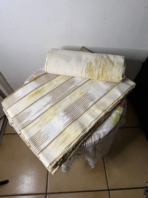 Pagne Tissé 100% coton tissé à la main - DEUX TONS