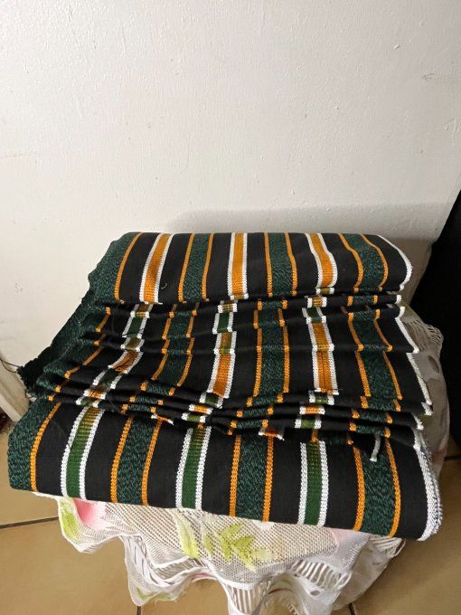 Pagne Tissé 100% coton tissé à la main   