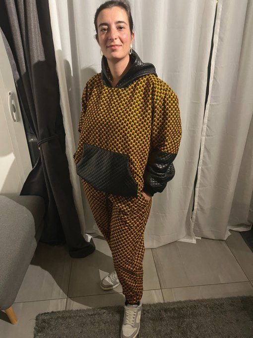 Ensemble BONBERS en pagne WAX UNI SEXE 100% coton