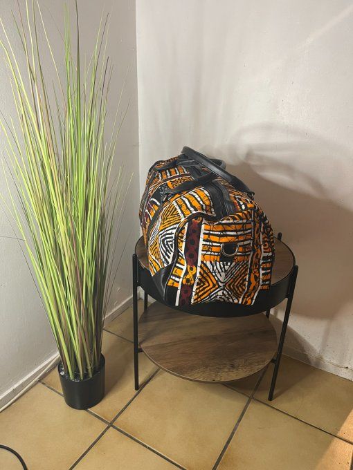 SAC DE WEEK-END en pagne BATIK