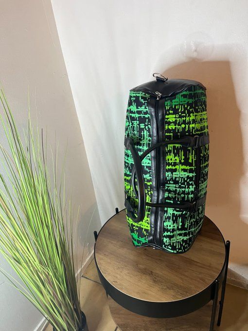 SAC DE WEEK-END en pagne BATIK -   