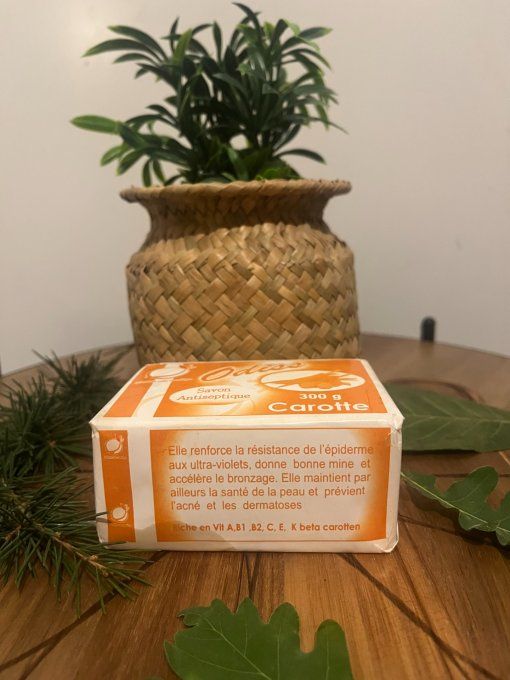 SAVON BEURRE DE KARITE CAROTTE