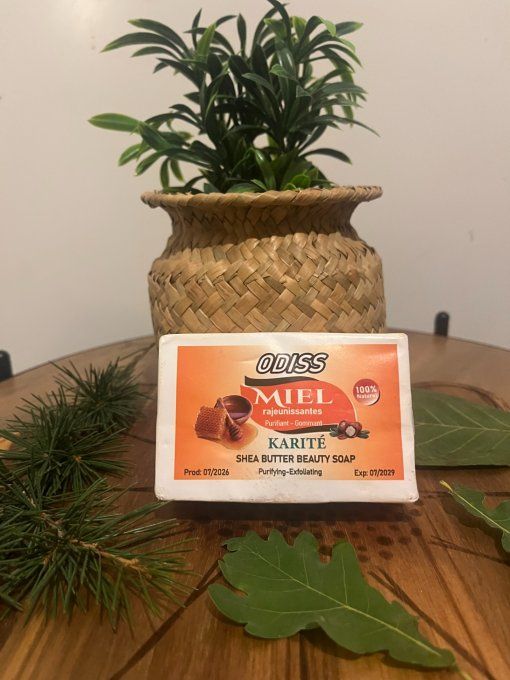 SAVON BEURRE DE KARITE MIEL