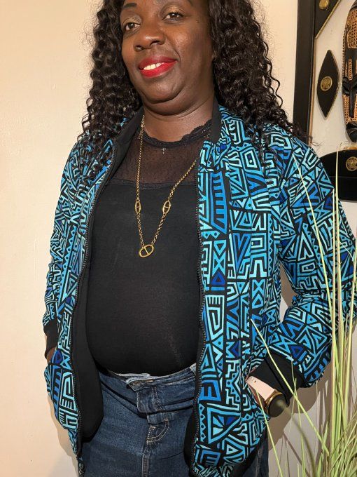 BOMBERS EN PAGNE WAX  100% coton, réversible et uni sexe 