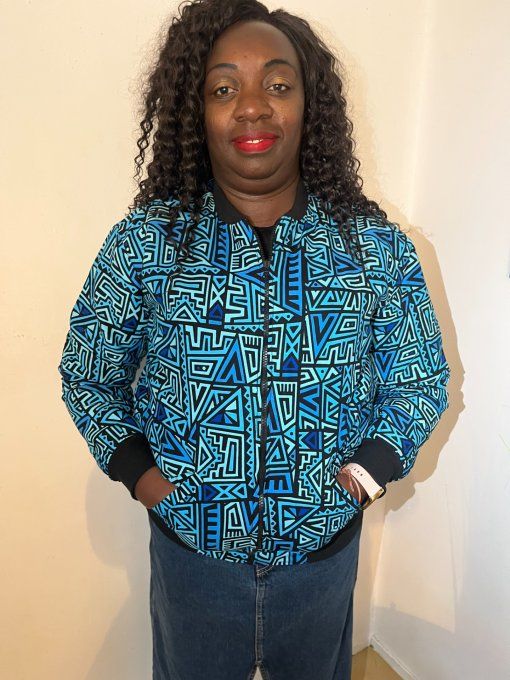 BOMBERS EN PAGNE WAX  100% coton, réversible et uni sexe 