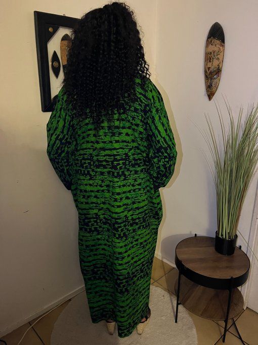 KIMONO en pagne WAX 100% coton  