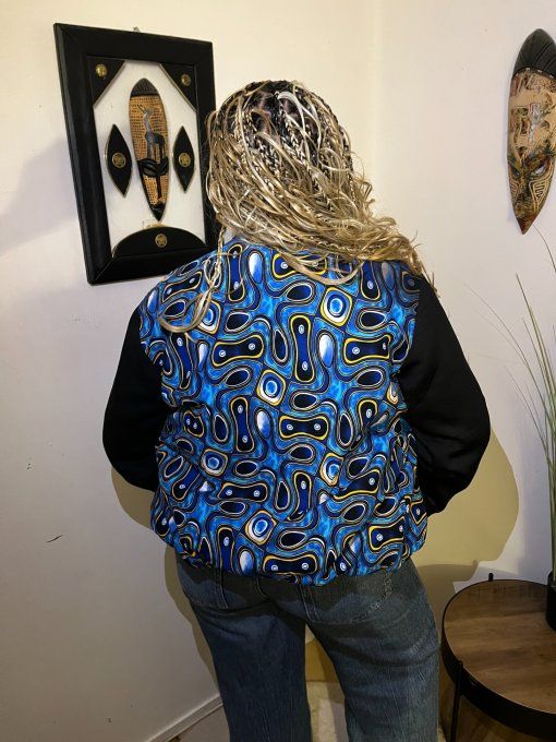 BOMBERS EN PAGNE WAX  100% coton, réversible et uni sexe  